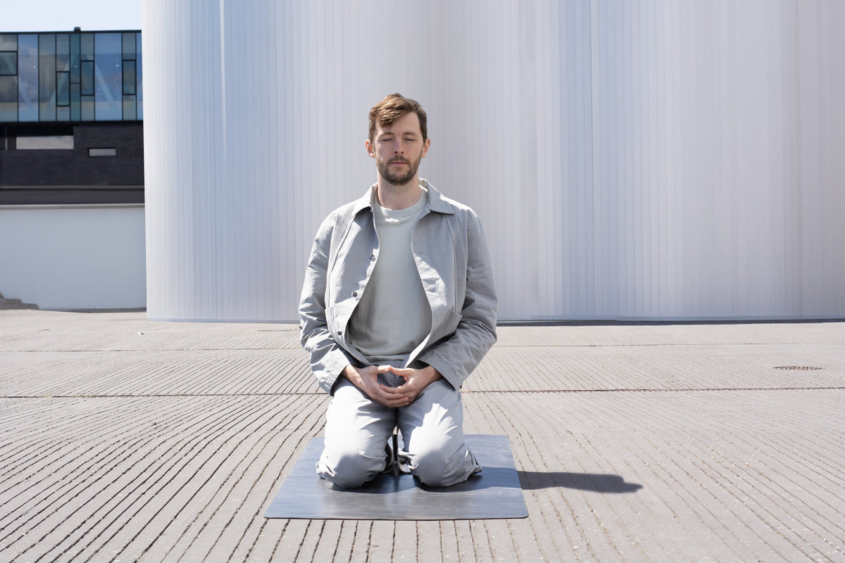 Seated on the Nepenty seat, weight on the sit bones